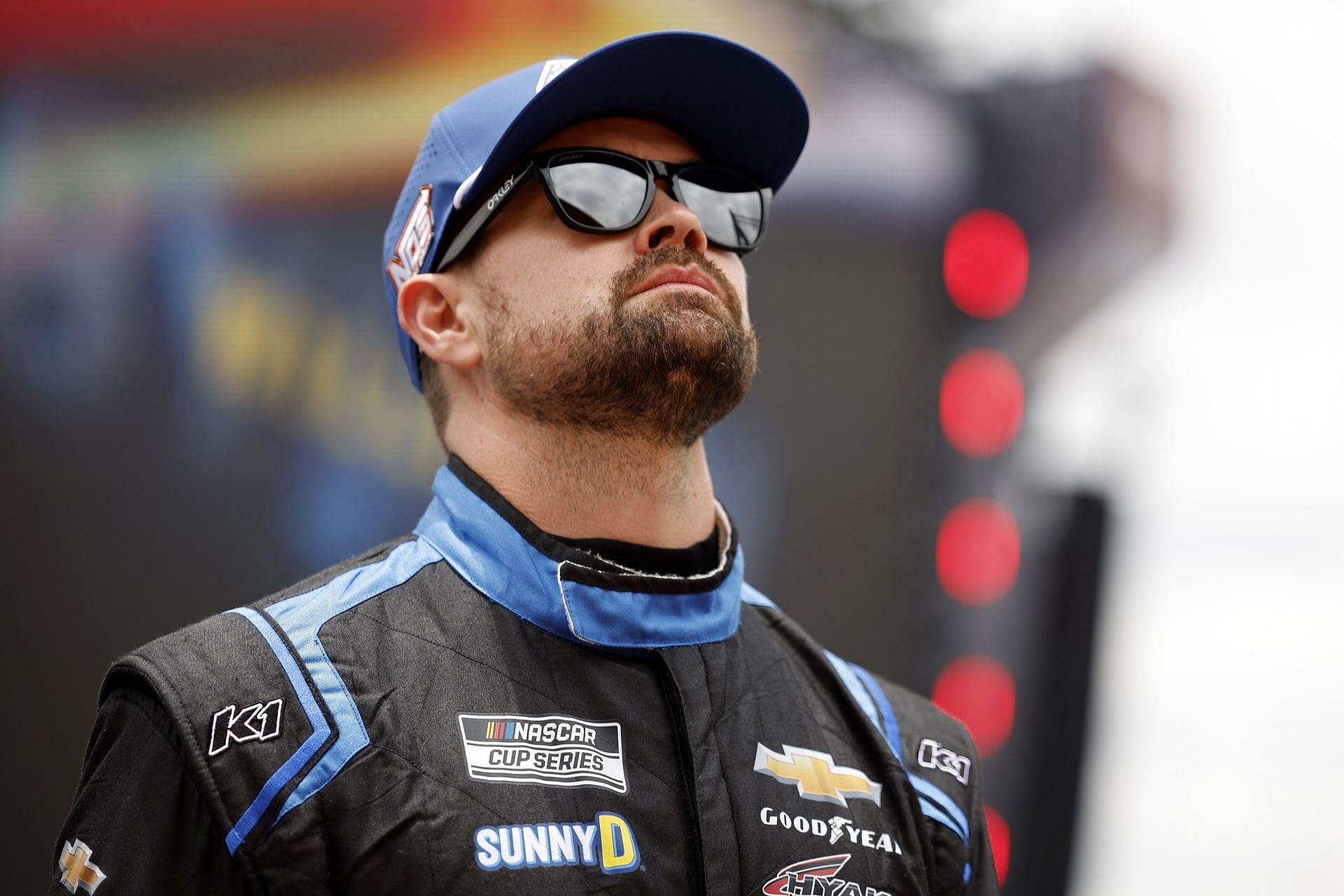 Ricky Stenhouse Jr., driver of the #47 Fun Pops Chevrolet, ahead of the NASCAR Cup Series Viva Mexico 250 at Autódromo Hermanos Rodríguez on June 15, 2025 - Source: Getty